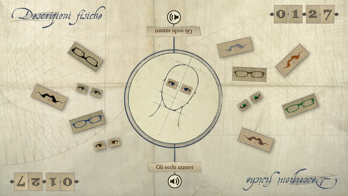 Multi-user multi-touch language learning application