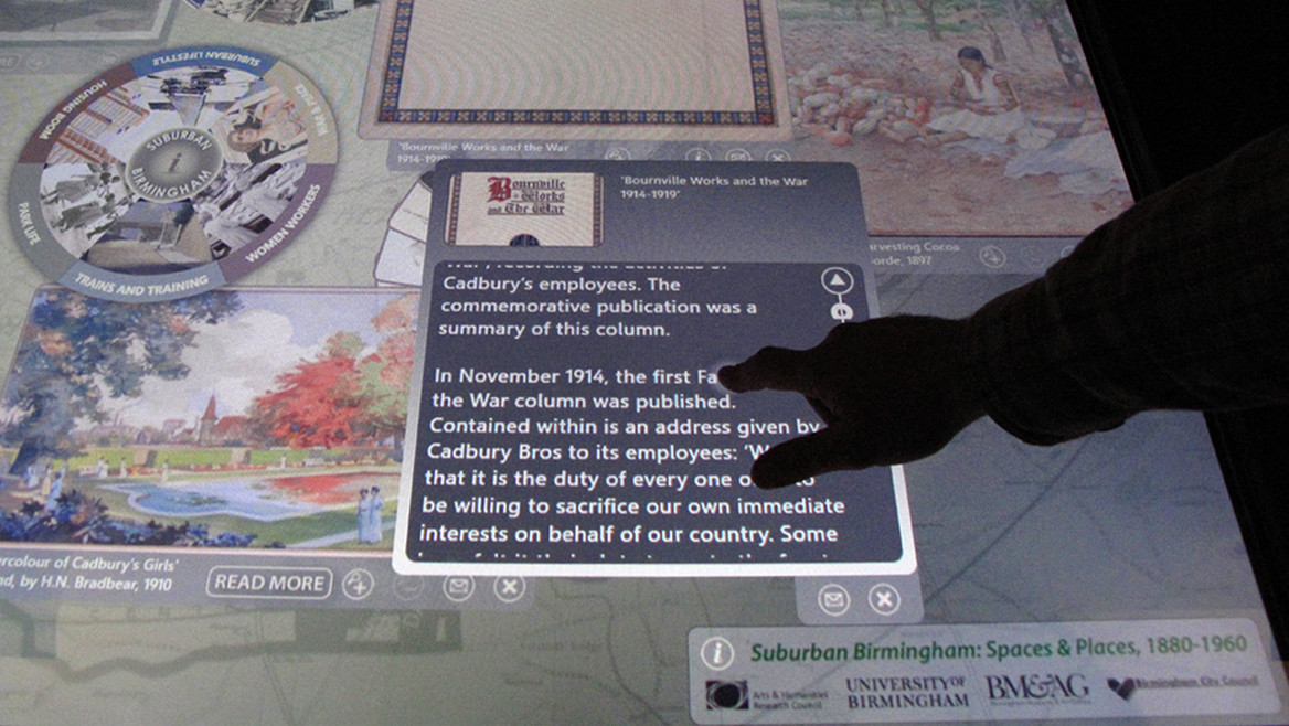 Multi-user Multi-touch application